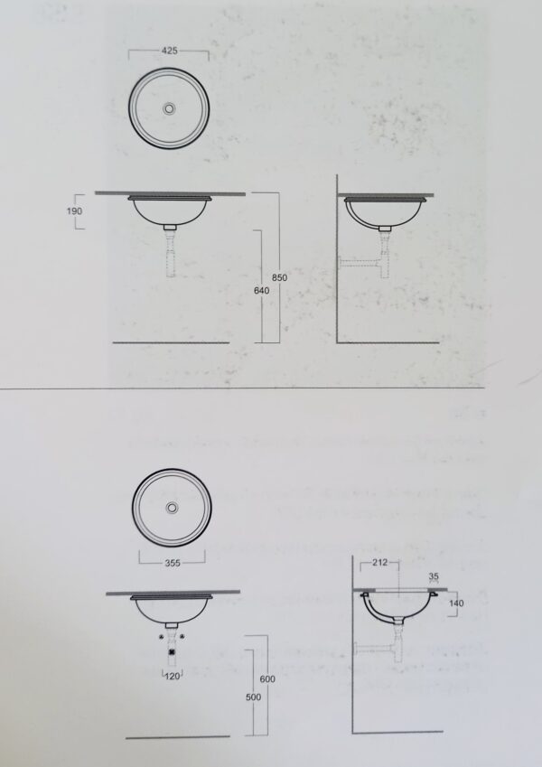 Lavabo Blanco bianco - immagine 3