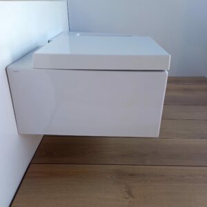 Coppia di sanitari Frozen sospesi bianchi