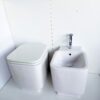 Coppia di sanitari Flow a terra bianchi - immagine 5