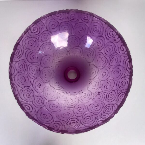 Lavabo Baccar ad appoggio viola - immagine 2
