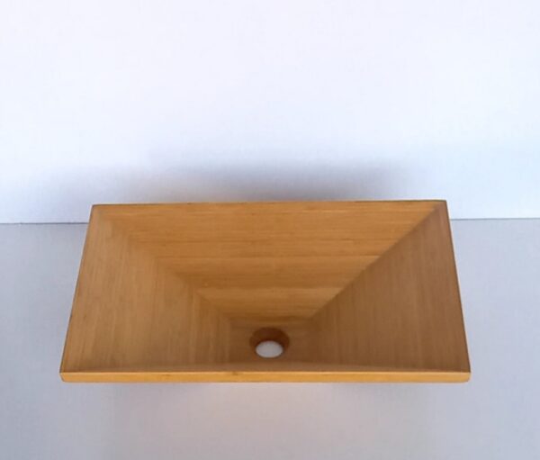 Lavabo Madia ad appoggio teak - immagine 3