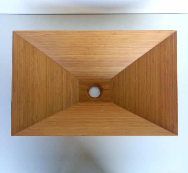 Lavabo Madia ad appoggio teak - immagine 2