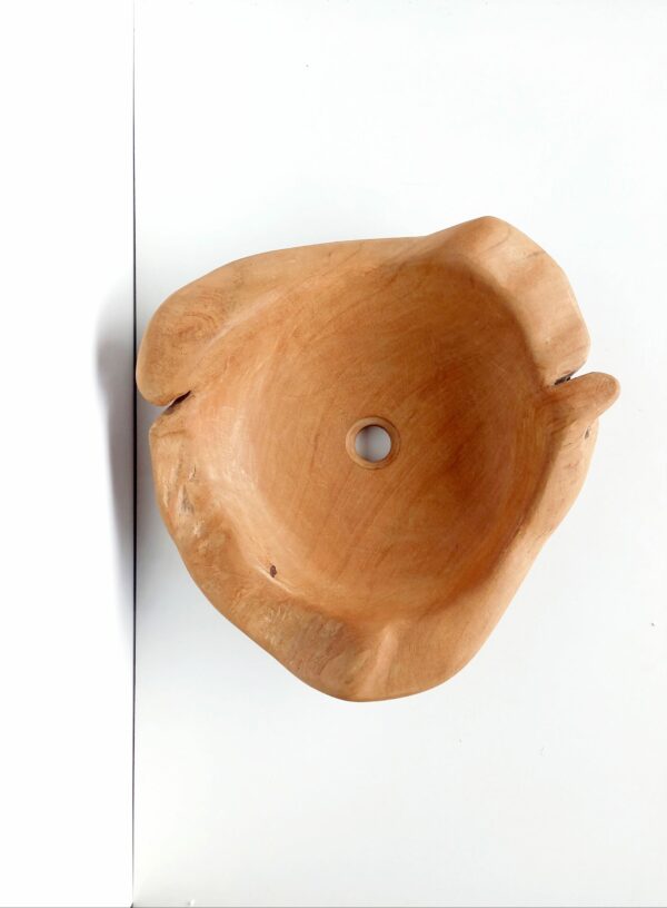 Lavabo Batik ad appoggio in teak - immagine 2