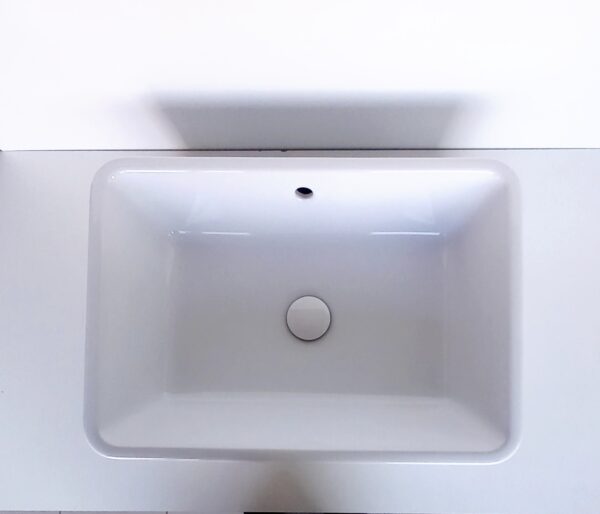 Lavabo Shu60 ad appoggio bianco - immagine 3