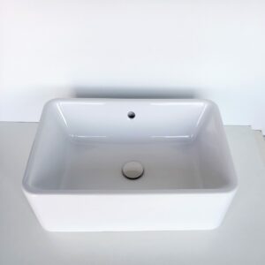 Lavabo Shu60 ad appoggio bianco