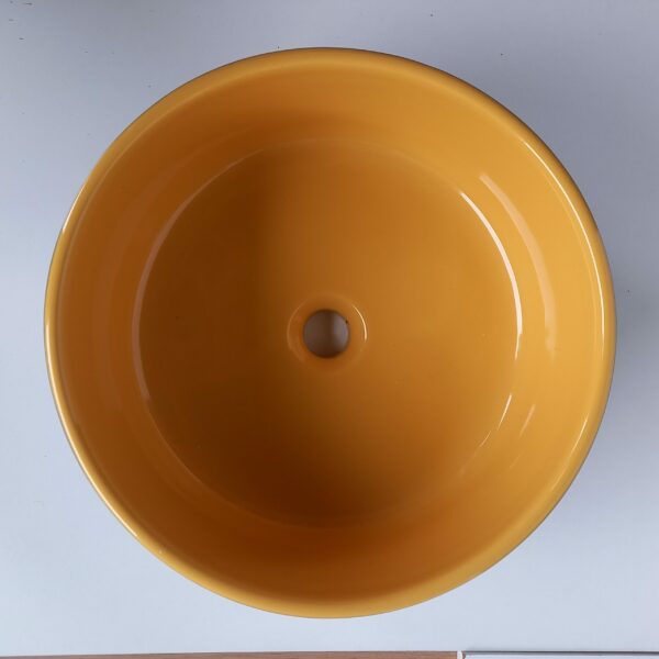 Lavabo Tondo ad appoggio bicolor - immagine 2