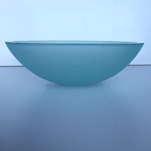 Lavabo Vetr40 ad appoggio azzurro/verde