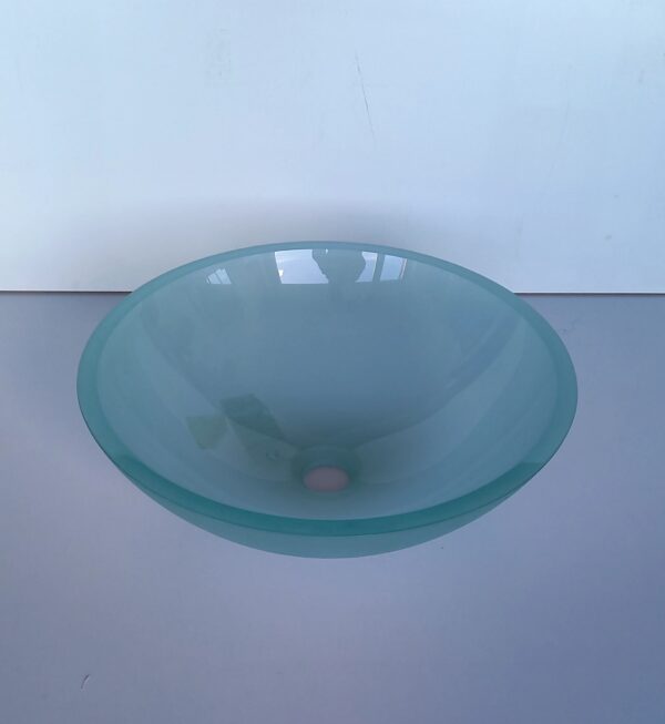 Lavabo Vetr40 ad appoggio azzurro/verde - immagine 2