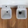 Coppia di sanitari Flow a terra bianchi - immagine 3