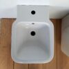 Coppia di sanitari Flow a terra bianchi - immagine 2