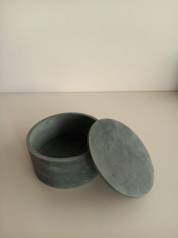 Set accessori bagno Marble verde 3pz. - immagine 2