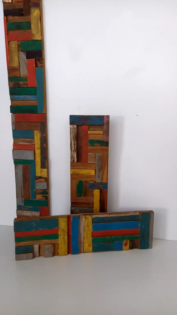 Rivestimento in legno Eclettic colorato - immagine 2