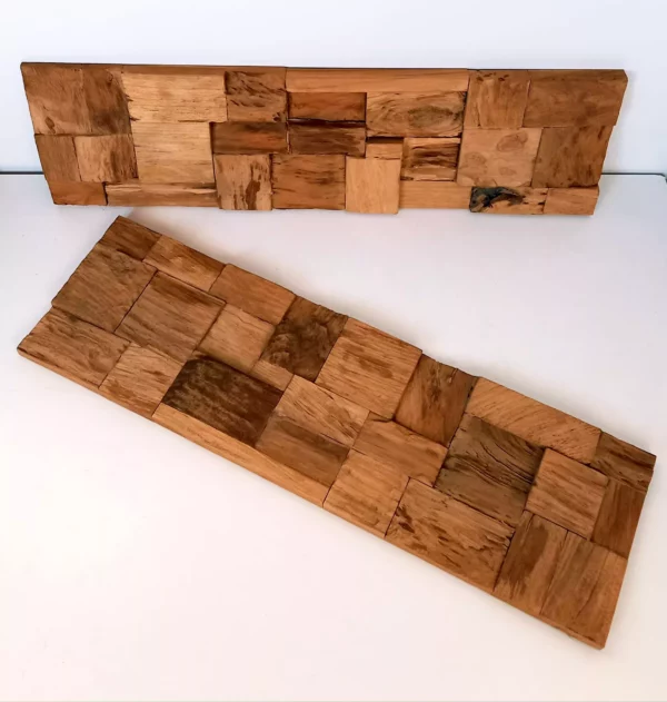 Rivestimento in legno Rubick teak