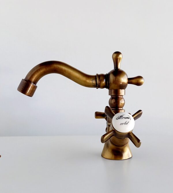 Rubinetteria monoforo bidet Memorie bronzo - immagine 2