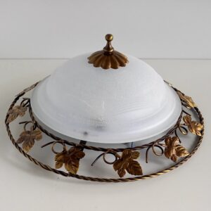 Plafoniera Etru bronzo antico