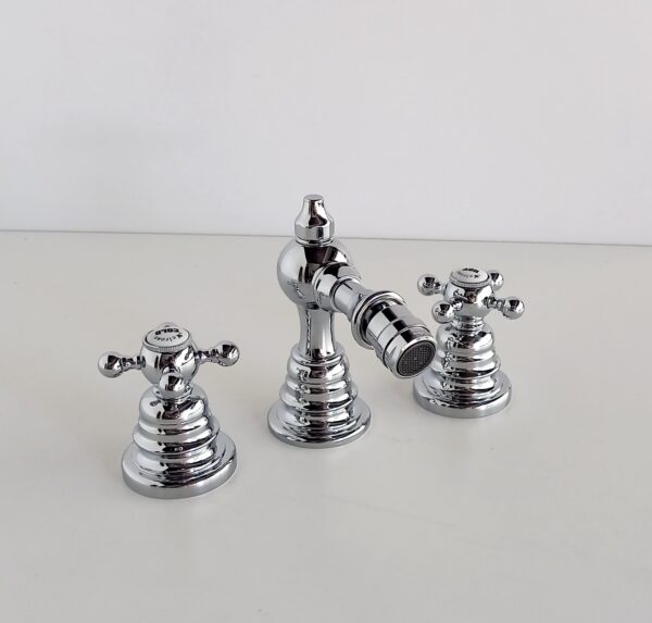 Rubinetteria bidet tre fori Melro cromo