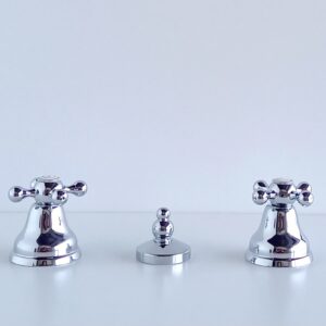 Rubinetteria bidet tre fori Ulisse cromo