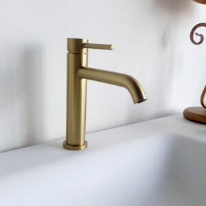 Miscelatore lavabo New Artemi oro