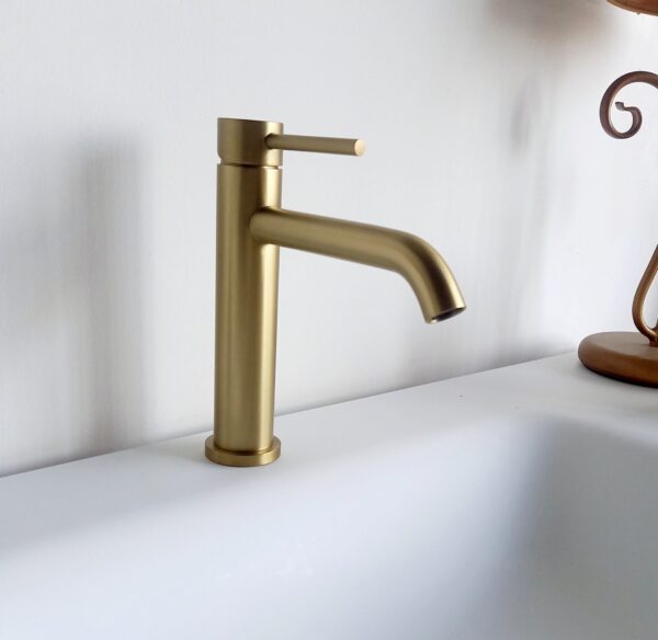 Miscelatore lavabo New Artemi oro