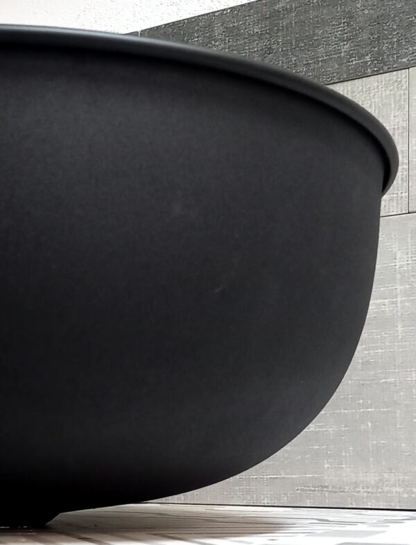 Lavabo Open Total ad appoggio nero - immagine 2