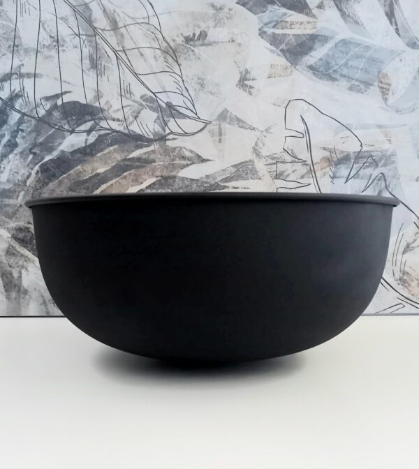 Lavabo Open Total ad appoggio nero - immagine 3