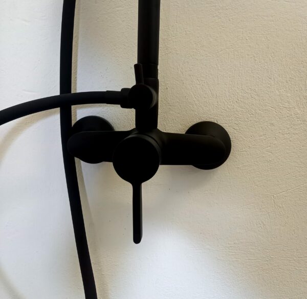 Colonna doccia Artemi nero opaco - immagine 4