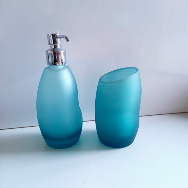 Set accessori bagno Sinua verde 2pz. - immagine 2