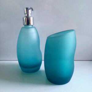 Set accessori bagno Sinua verde 2pz.
