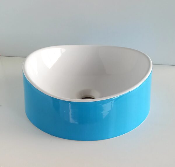 Composizione Texture multicolor con lavabo - immagine 3