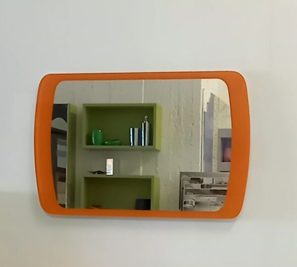 Specchio Square arancio