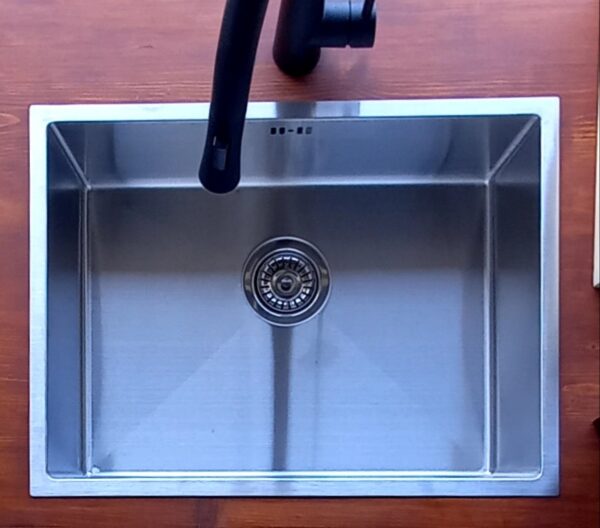 Lavello BL da incasso 1 vasca inox spazzolato - immagine 2