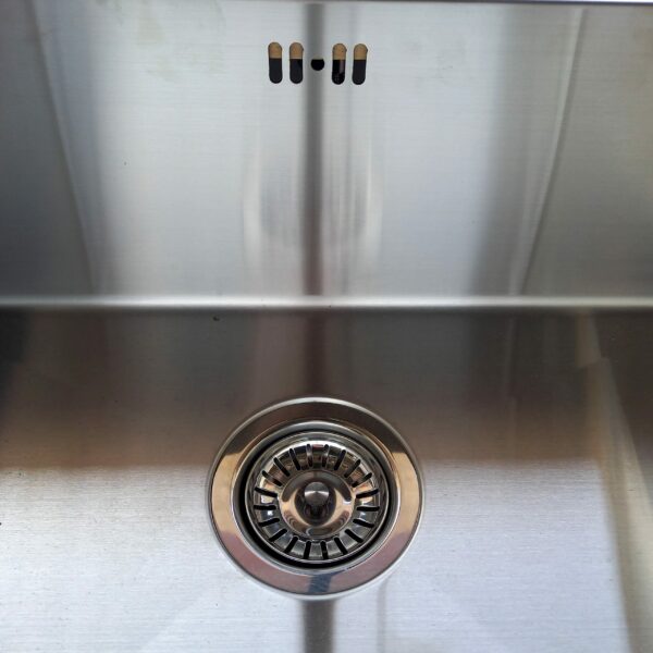 Lavello BL da incasso 1 vasca inox spazzolato - immagine 3