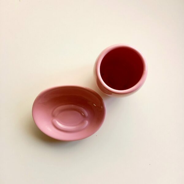 Set accessori bagno Colors rosa 2pz. - immagine 2