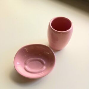 Set accessori bagno Colors rosa 2pz.