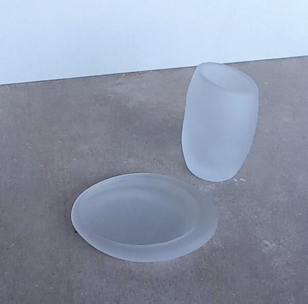 Set accessori bagno Sinua bianca 2pz. - immagine 2
