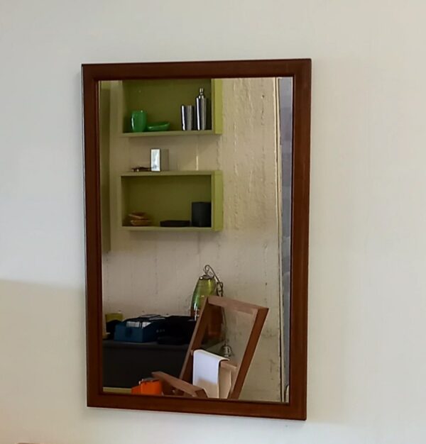Specchio Cornice noce