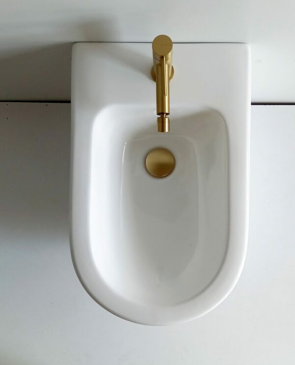 Bidet Milos a terra bianco - immagine 3