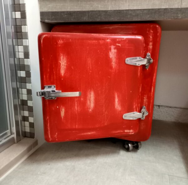 Mobile contenitore basso Elegant rosso - immagine 3