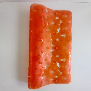 Tappeto doccia Margherita arancio