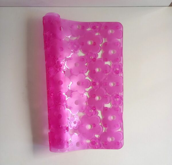 Tappeto doccia Margherita fucsia