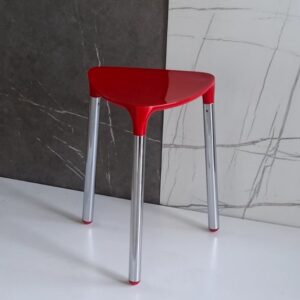 Sgabello Yannis rosso