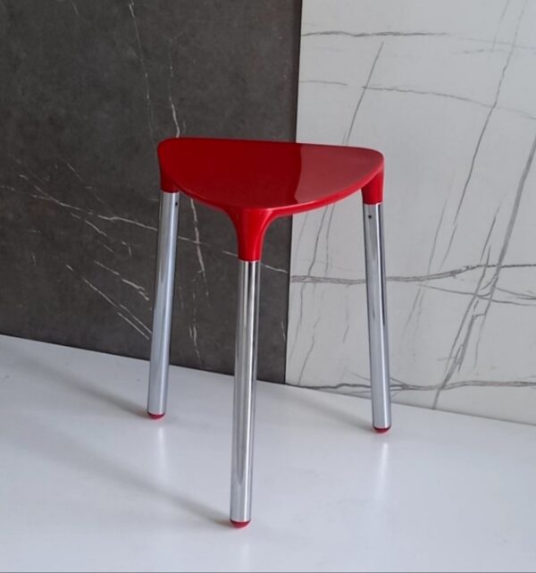 Sgabello Yannis rosso