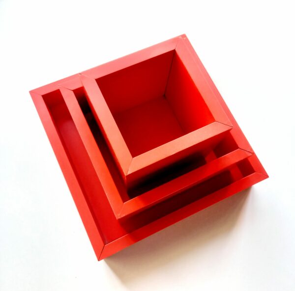 Kit scatole portaoggetti LFT arancio 3pz. - immagine 2