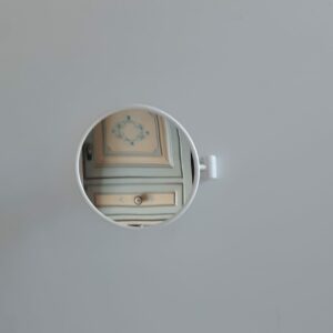 Specchio ingranditore 2110 bianco avorio