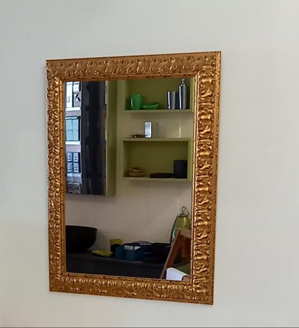 Specchio Rokokò oro