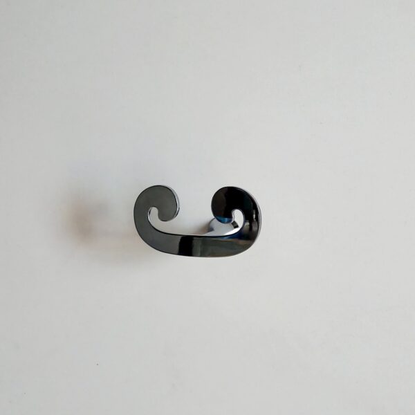 Appendiabiti doppio Sissi cromo